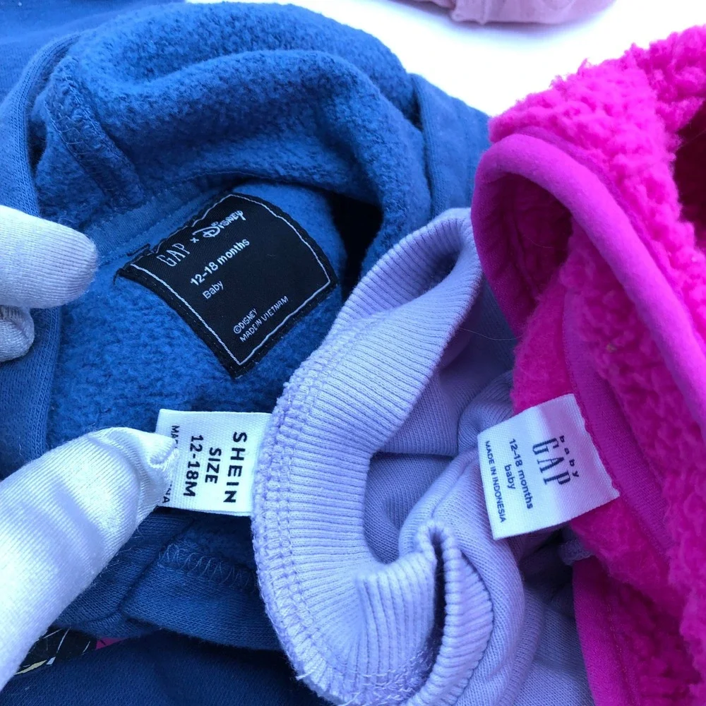 Baby Girls 12-18M Fall Winter Clothing BUNDLE Sweaters Pants Tops Mixed Lot